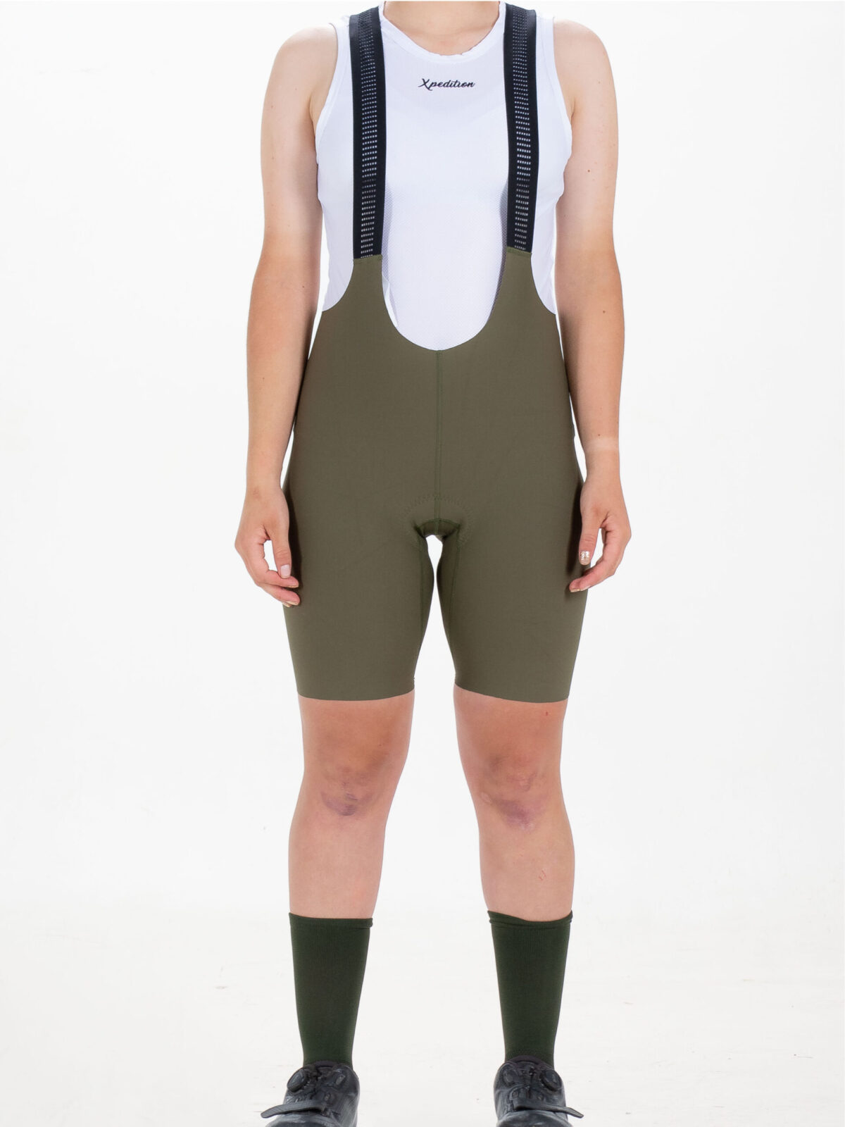 Pantaloneta Premium Dama Verde Militar - Imagen 4