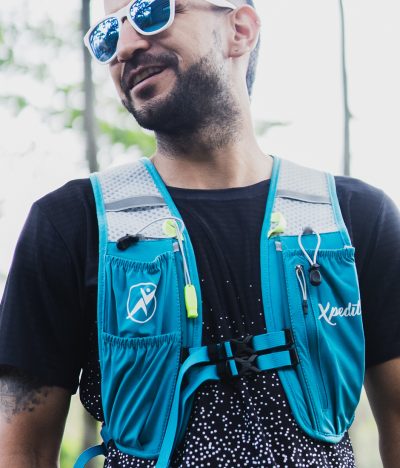Morral de Hidratación Verde Agua