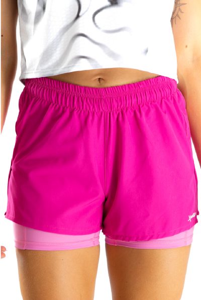Pantaloneta de Running Fucsia Dama -  New Collection: Sway