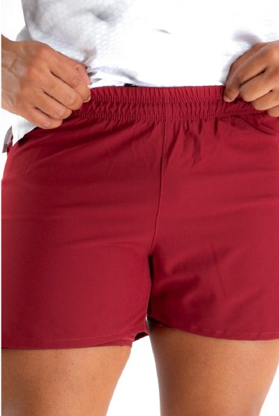 Pantaloneta de Running VinoTinto Hombre –  New Collection: Sway