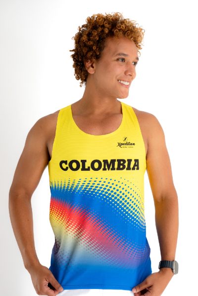 Camisilla Colombia Amarilla - Línea Advance