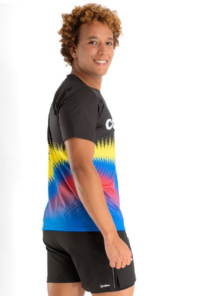 Camiseta Colombia Negra - Línea Advance