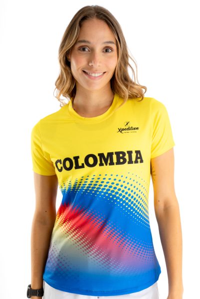 Camiseta Colombia Amarilla - Línea Advance