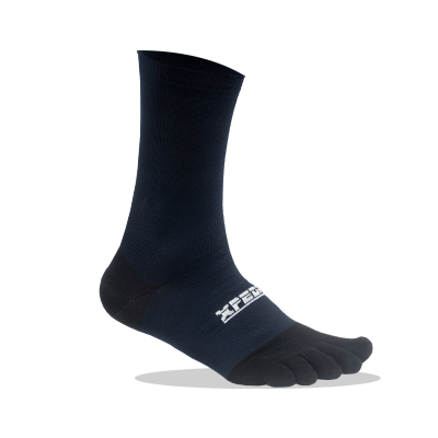 Medias Traxion 8” Azul Oscuro