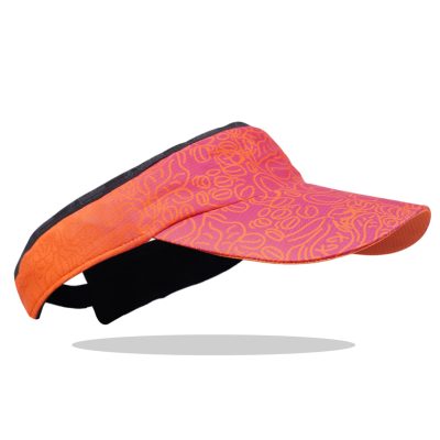Visera Running Néon Coffe